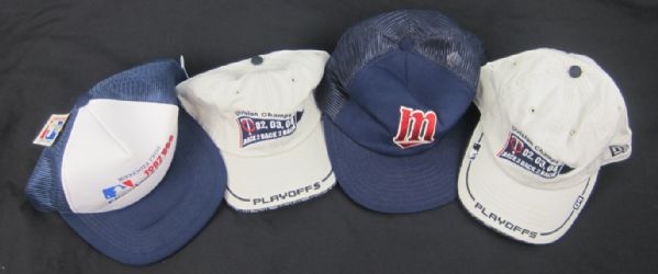 Minnesota Twins Lot of 4 Hats