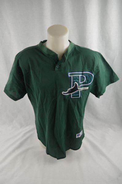 Justin Pridie Princeton Rays Game Used Minor League Jersey