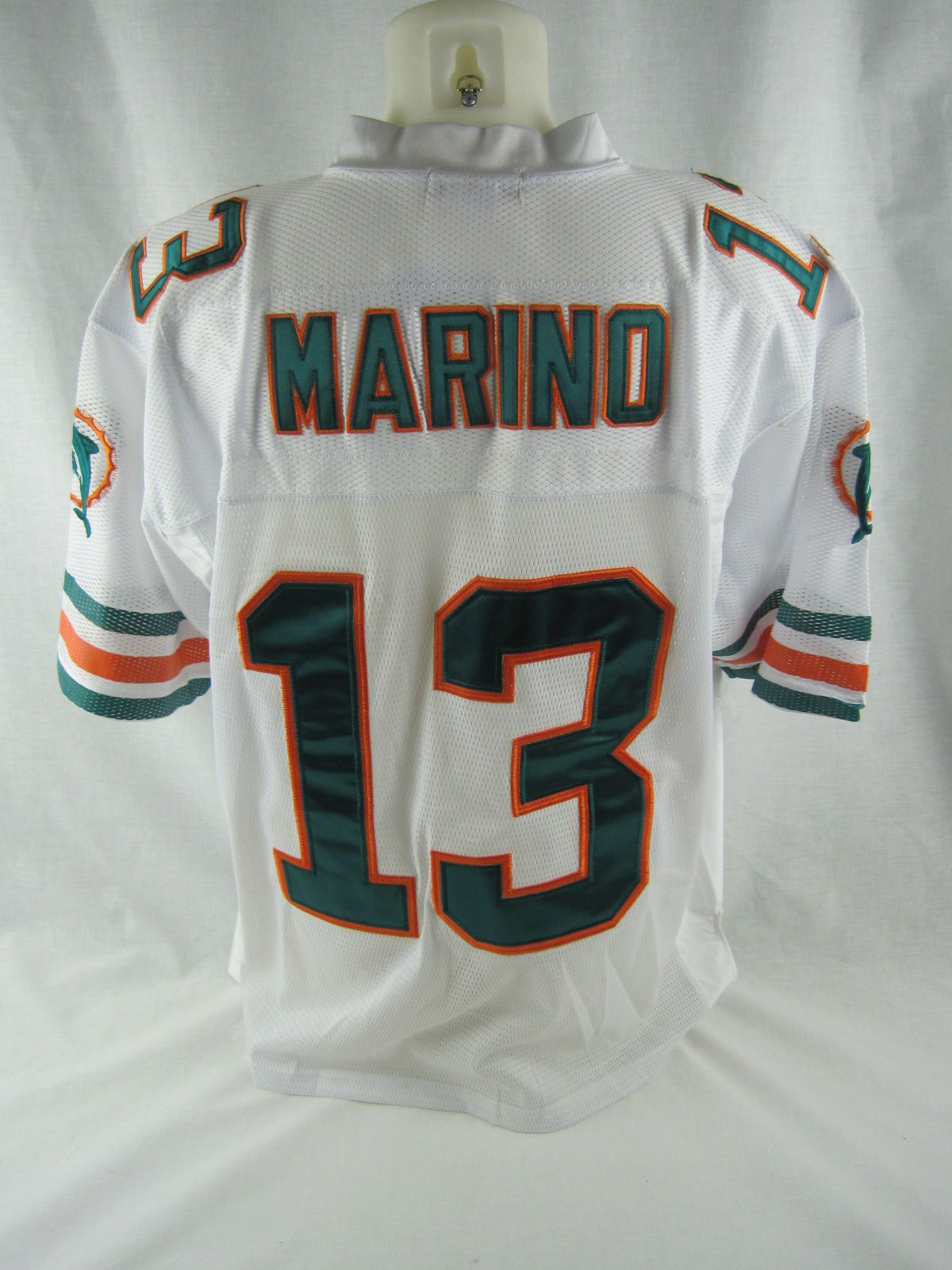 Lot Detail - Dan Marino 75th Anniversary Throwback Jersey w/$300 Tag Still  Attached