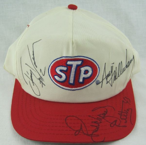 Lot Detail - Richard Petty Autographed NASCAR STP Hat