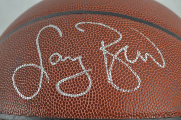 Larry Bird Autographed Basketball 