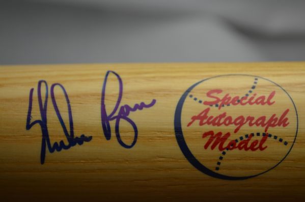 Nolan Ryan Autographed Bat