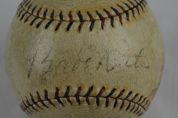 New York Yankees c. 1926-27 Team Signed Baseball w/Babe Ruth & Lou Gehrig