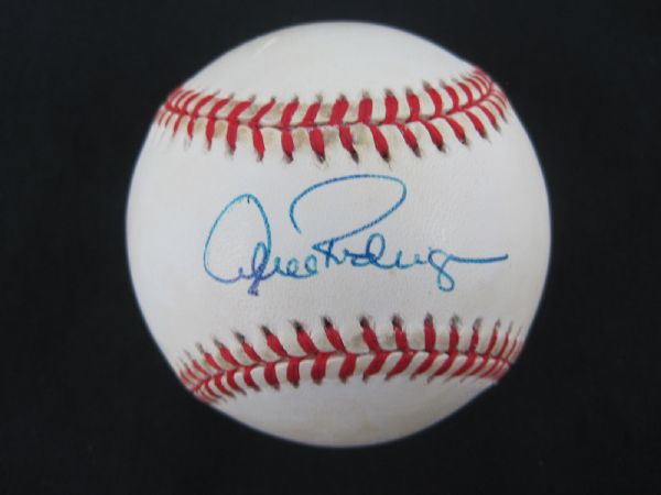 Alex Rodriguez Autographed Baseball