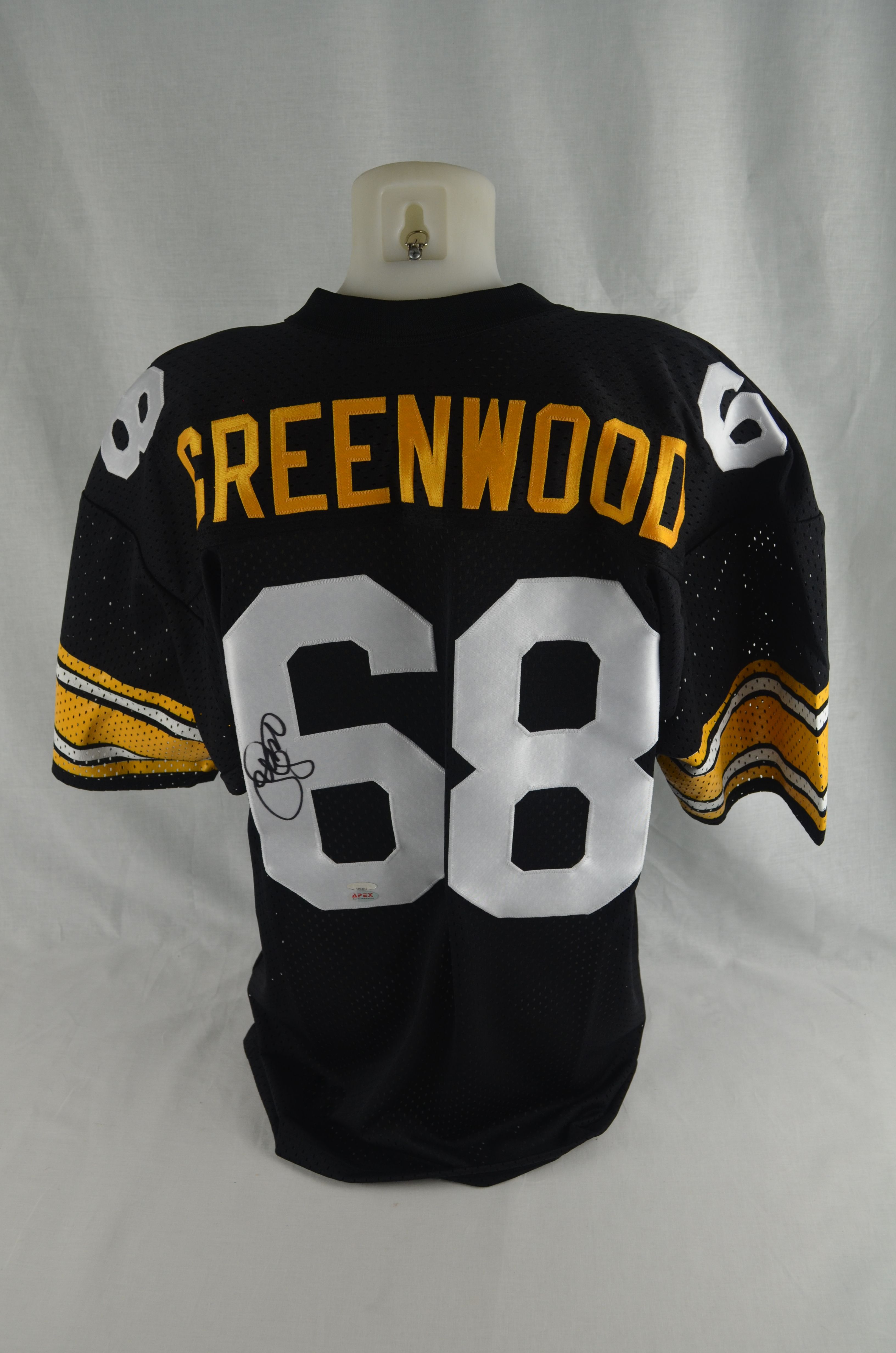 Lot Detail - L.C. Greenwood Autographed Pittsburgh Steelers Jersey