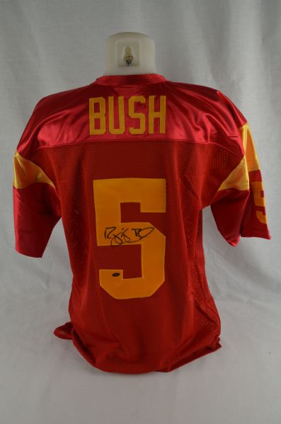 Lot Detail - Reggie Bush Autographed USC Trojans Jersey