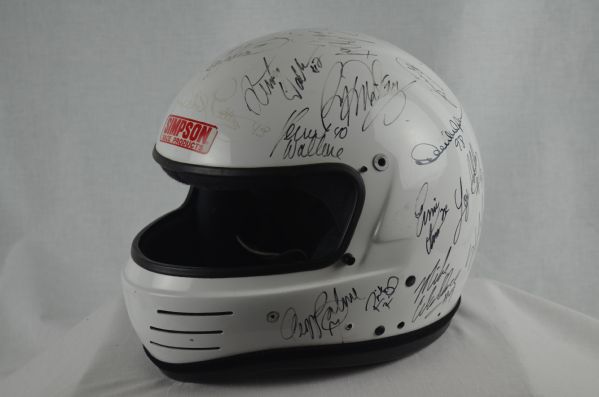 NASCAR 1993 Racing Helmet w/36 Signatures Including Dale Earnhardt Sr. 