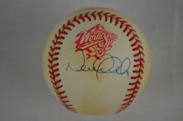 Derek Jeter Autographed 1998 World Series Baseball