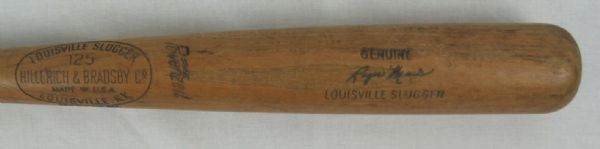 Roger Maris 1961 New York Yankees Professional Model Bat w/Heavy Use Graded A6.5