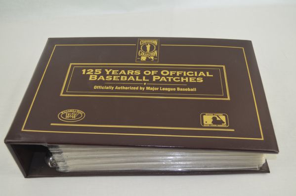 MLB 125 Years of Official Baseball Patches Willabee & Ward Patch Collection