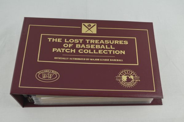 MLB Lost Treasures of Baseball Willabee & Ward Patch Collection