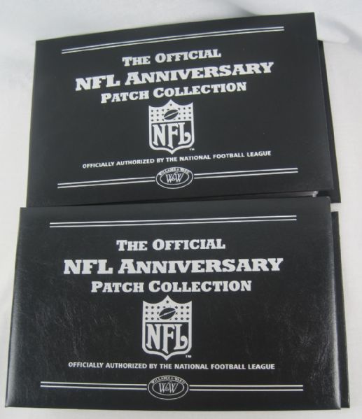 Official NFL Anniversary Willabee & Ward 66 Patch Collection