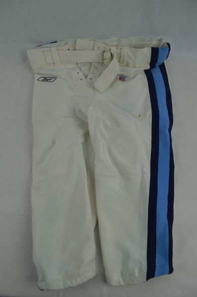 Tennessee Titans 2001 Professional Model Pants w/Heavy Use