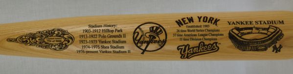 Old Yankee Stadium Cooperstown Collection Bat