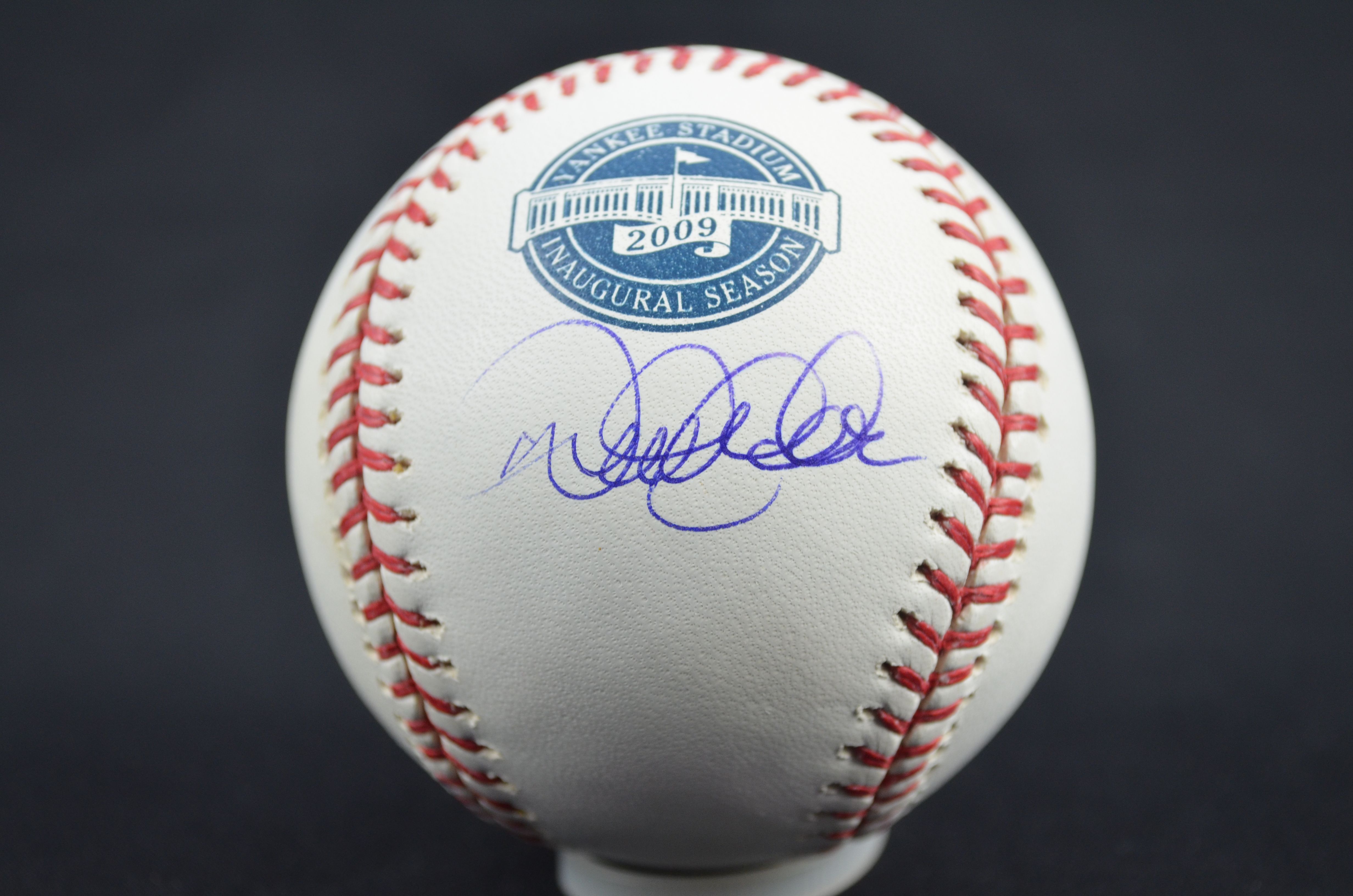 Derek Jeter Autographed Signed 2009 Inaugural Season Yankees