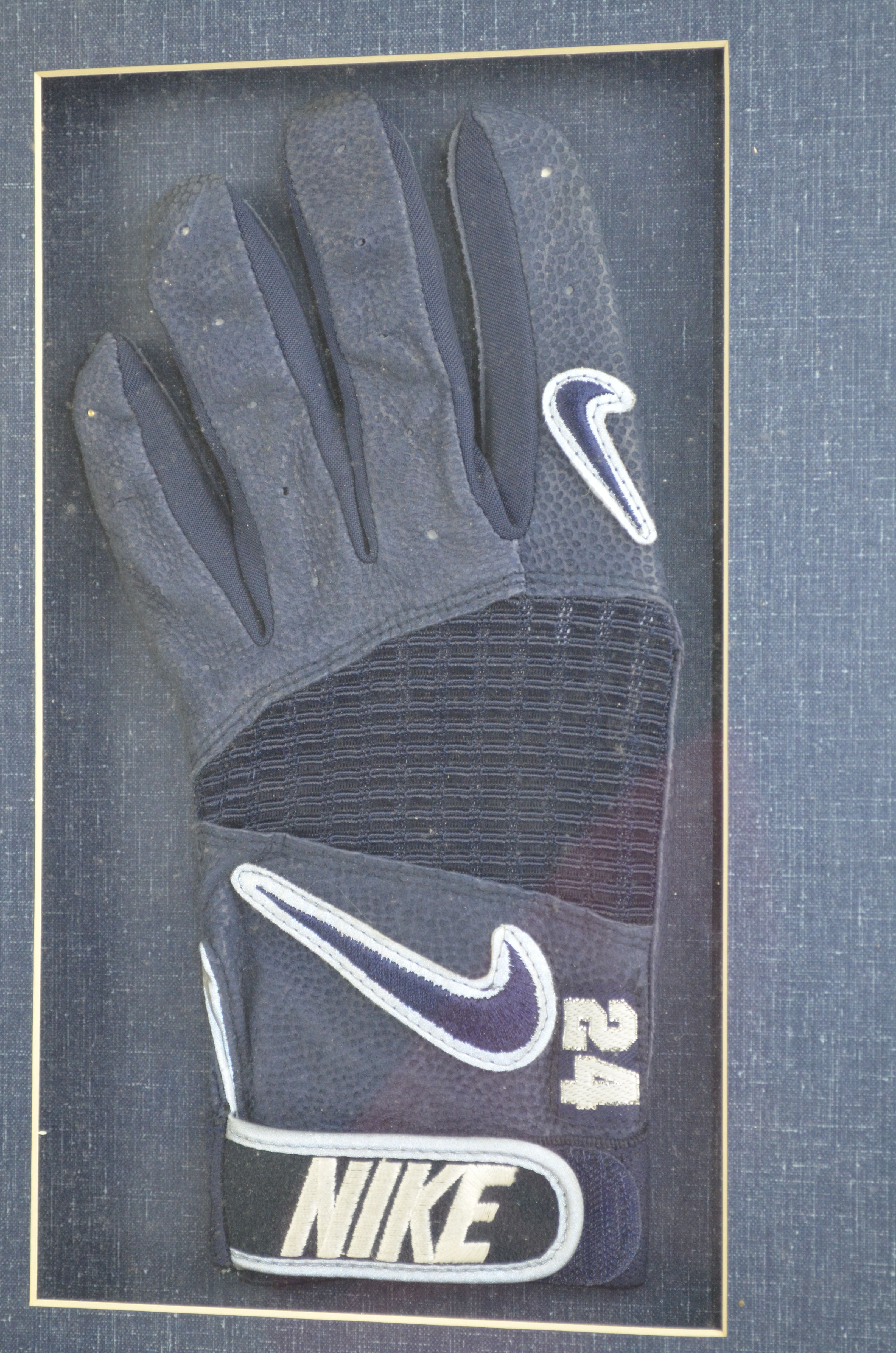 Lot Detail Ken Griffey Jr Framed Batting Glove Photo Display