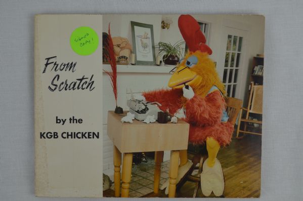 KGB San Diego Chicken Autographed Book