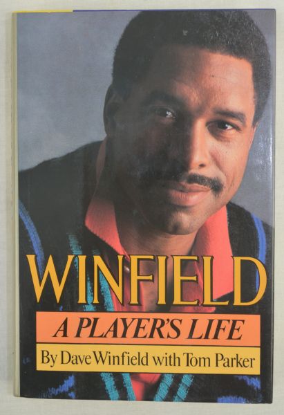 Dave Winfield Signed Copy of the Book "A Players Life"