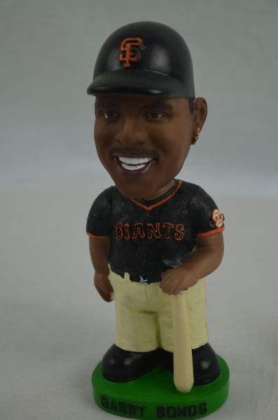 Barry Bonds Hand Painted Bobble Dobble Bobble Head w/Original Box