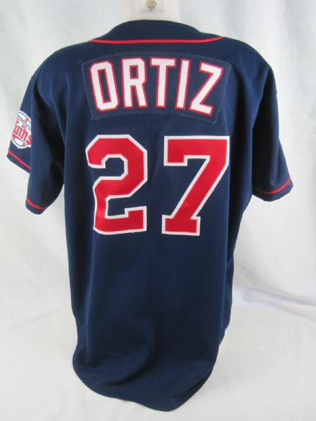 Daid Ortiz 1998 Minnesota Twins Professional Model Jersey w/Medium Use