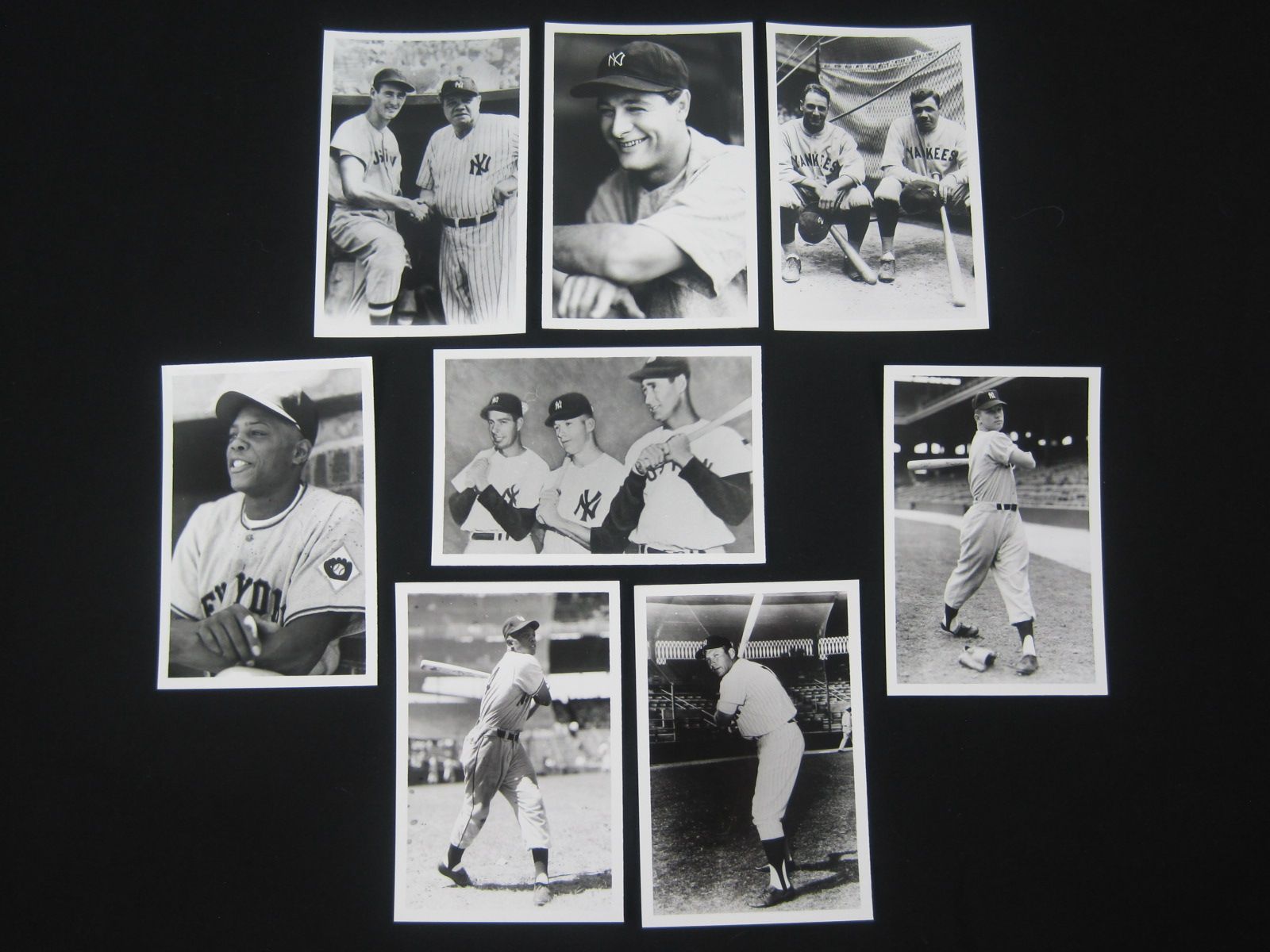 Lot Detail - Collection of 500 HR Club & Lou Gehrig George Burke/Brace ...