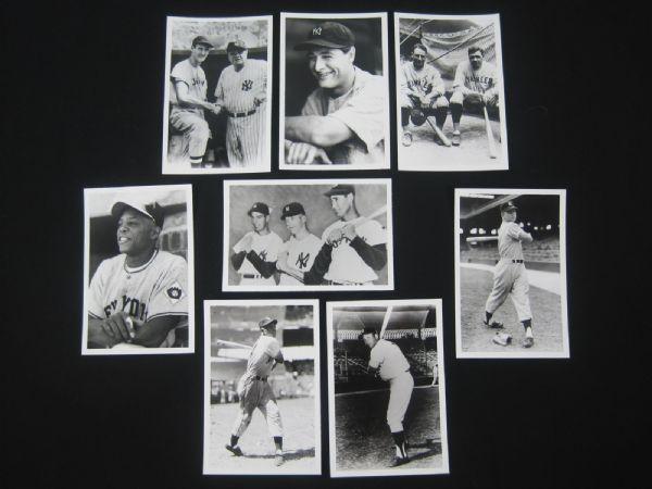 Collection of 500 HR Club & Lou Gehrig George Burke/Brace Photos