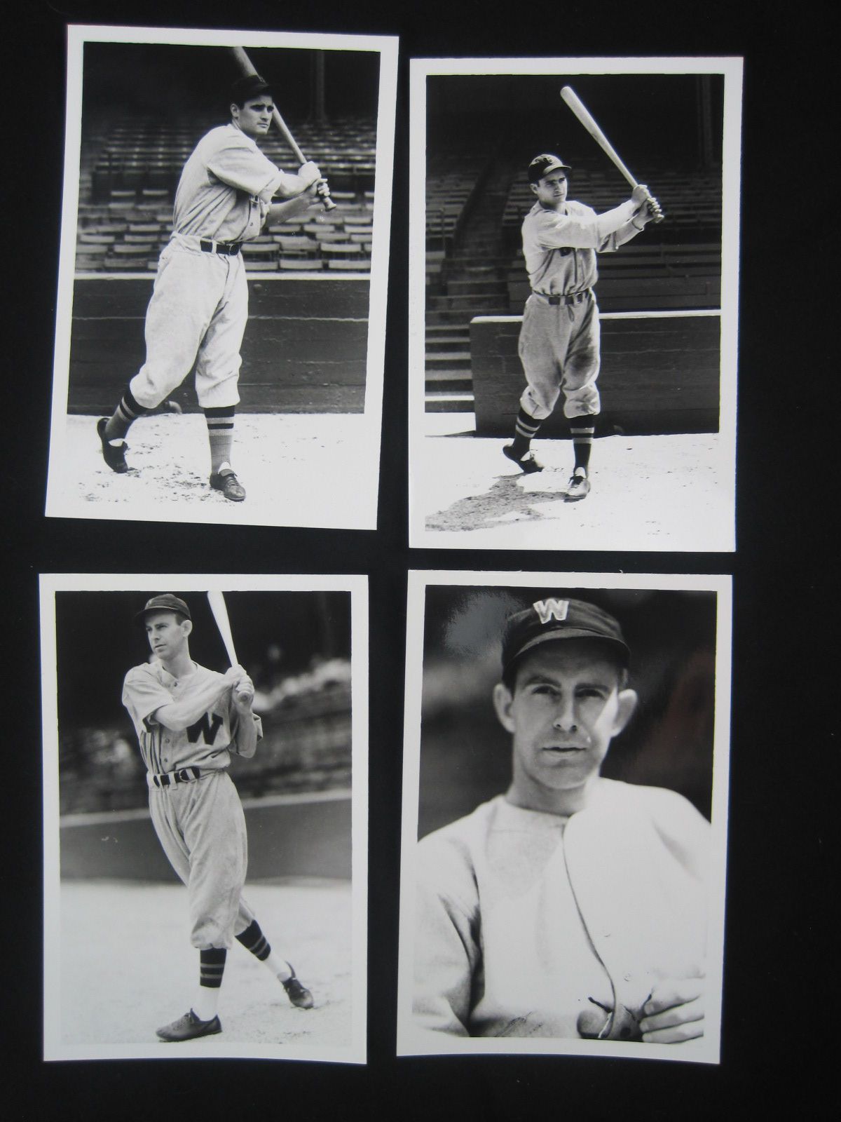 Lot Detail - Collection of 23 Vintage Baseball George Burke/Brace Photos