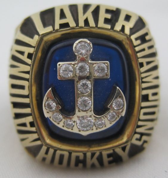 Lake Superior State 1988 NCAA Hockey Championship Ring