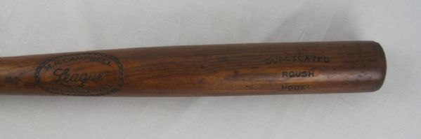 Edd Roush c. 1920s Professional Model Bat w/Heavy Use