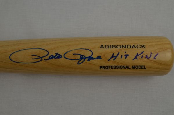 Pete Rose Autographed Bat