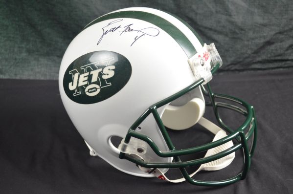 Brett Favre Autographed New York Jets Helmet