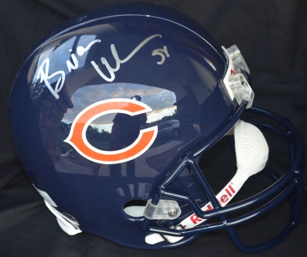 Brian Urlacher Autographed Chicago Bears Helmet