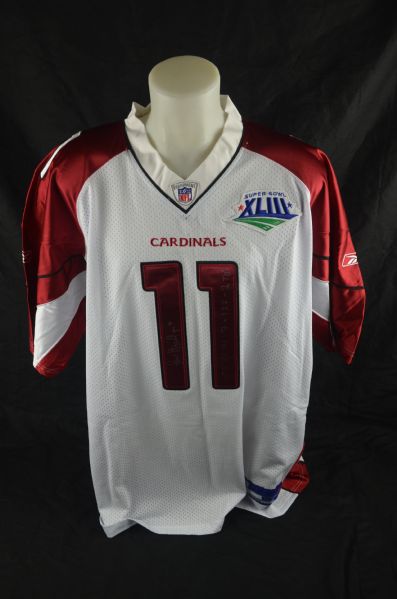 Larry Fitzgerald Signed Arizona Cardinals Super Bowl XLIII Jersey