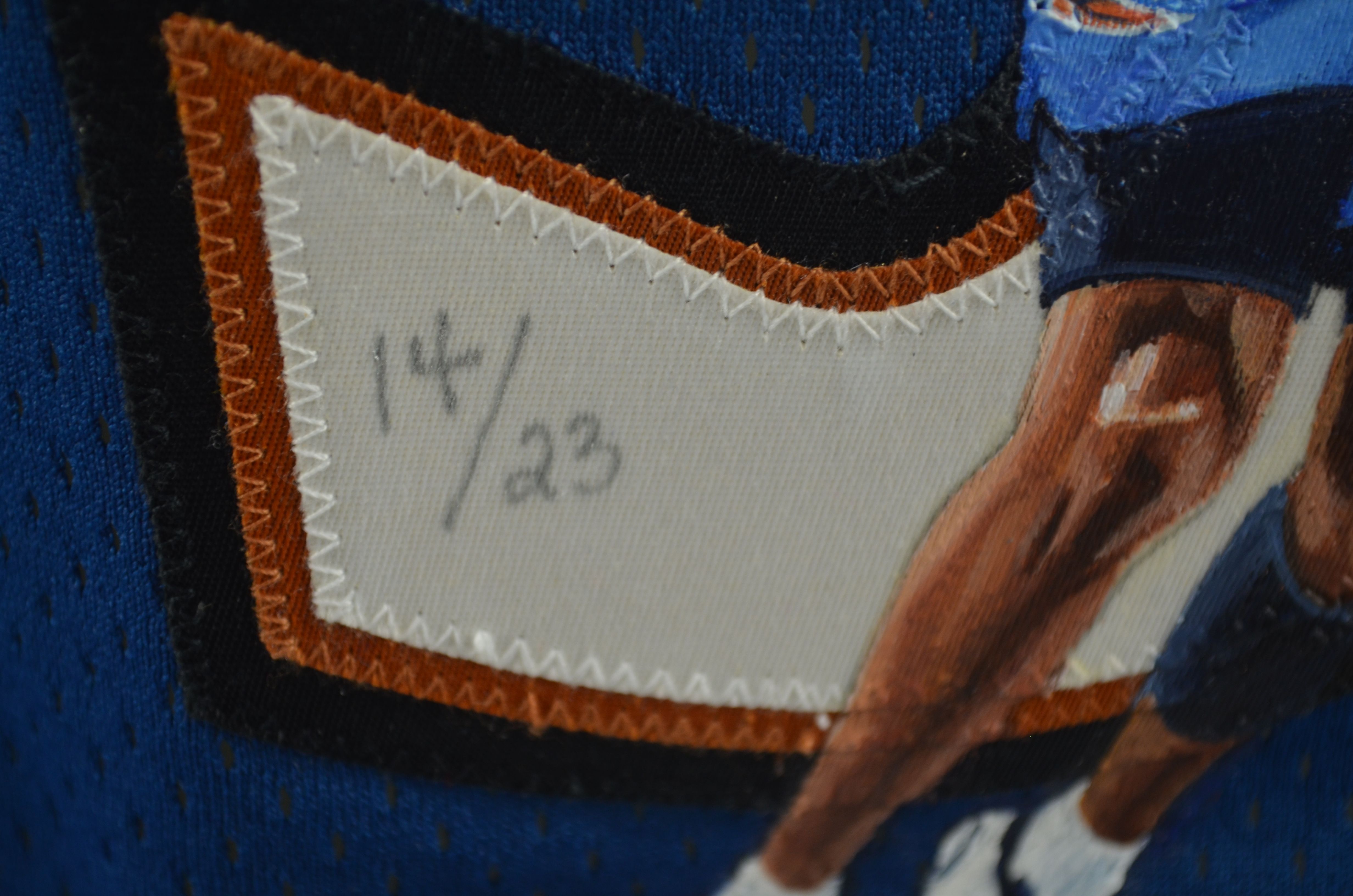 Lot Detail - Michael Jordan Autographed Washington Wizards Painted