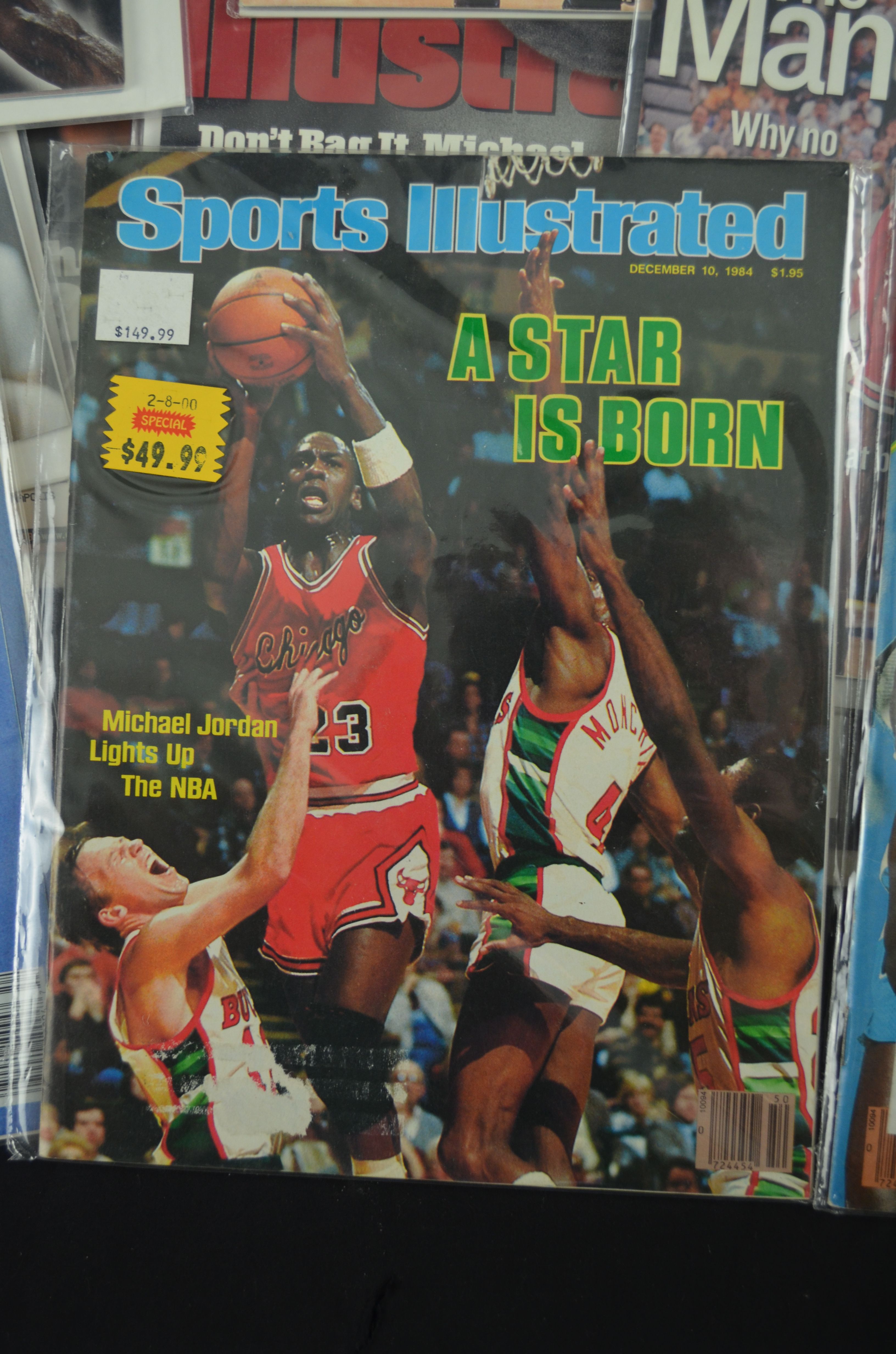 Lot Detail Michael Jordan Vintage Sports Illustrated