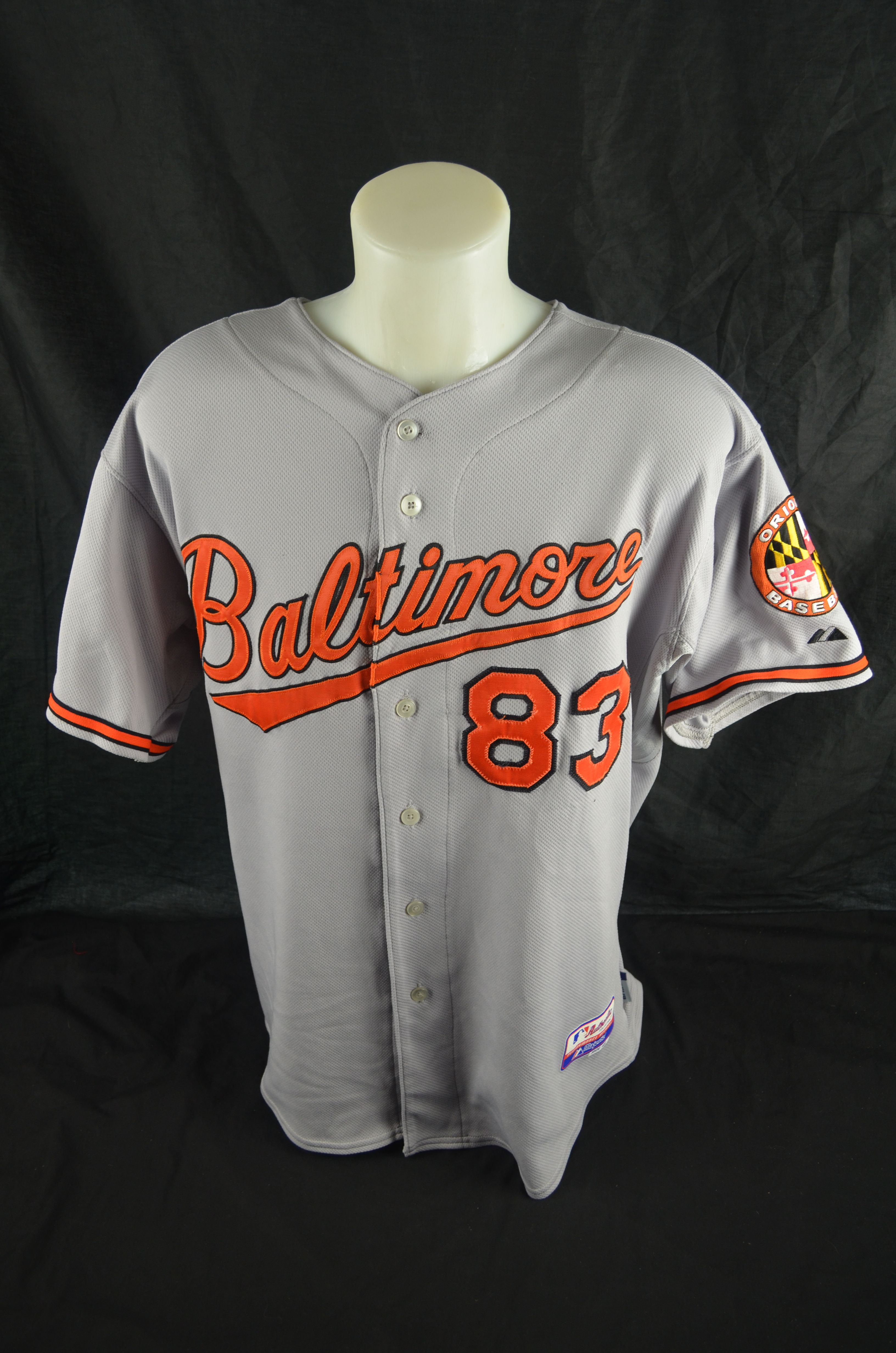 Lot Detail - Justin Turner 2009 Baltimore Orioles Professional Model Jersey  w/Medium Use MLB Authenticated