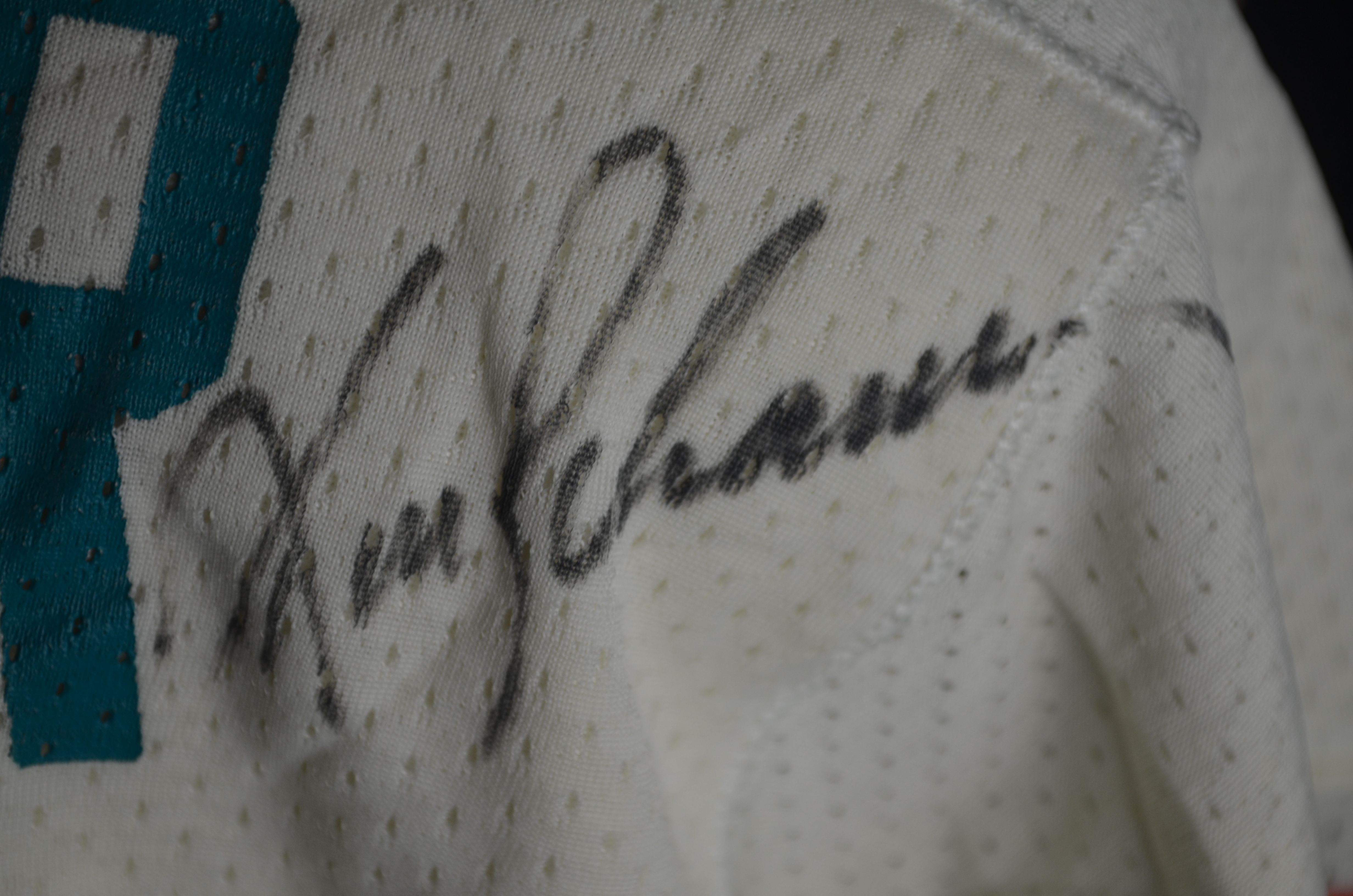 Lot Detail - 1981-83 Kim Bokamper Miami Dolphins Signed Game Worn Road  Jersey (MEARS LOA/JSA)