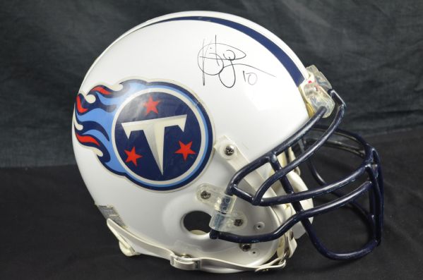 Chris Brown 2004 Tennessee Titans Professional Model Helmet w/Medium Use