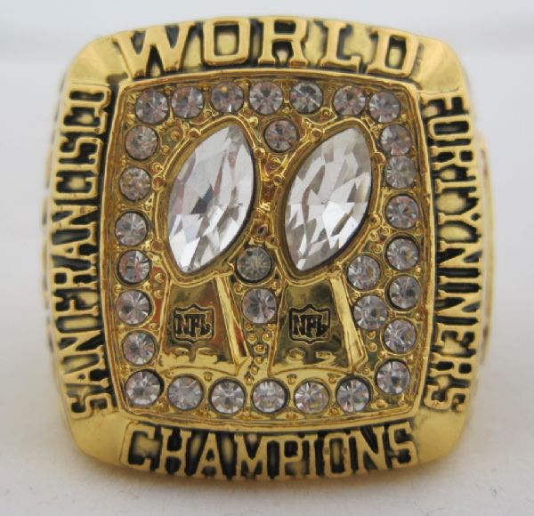 Joe Montana San Francisco 49ers Super Bowl XIX Ring