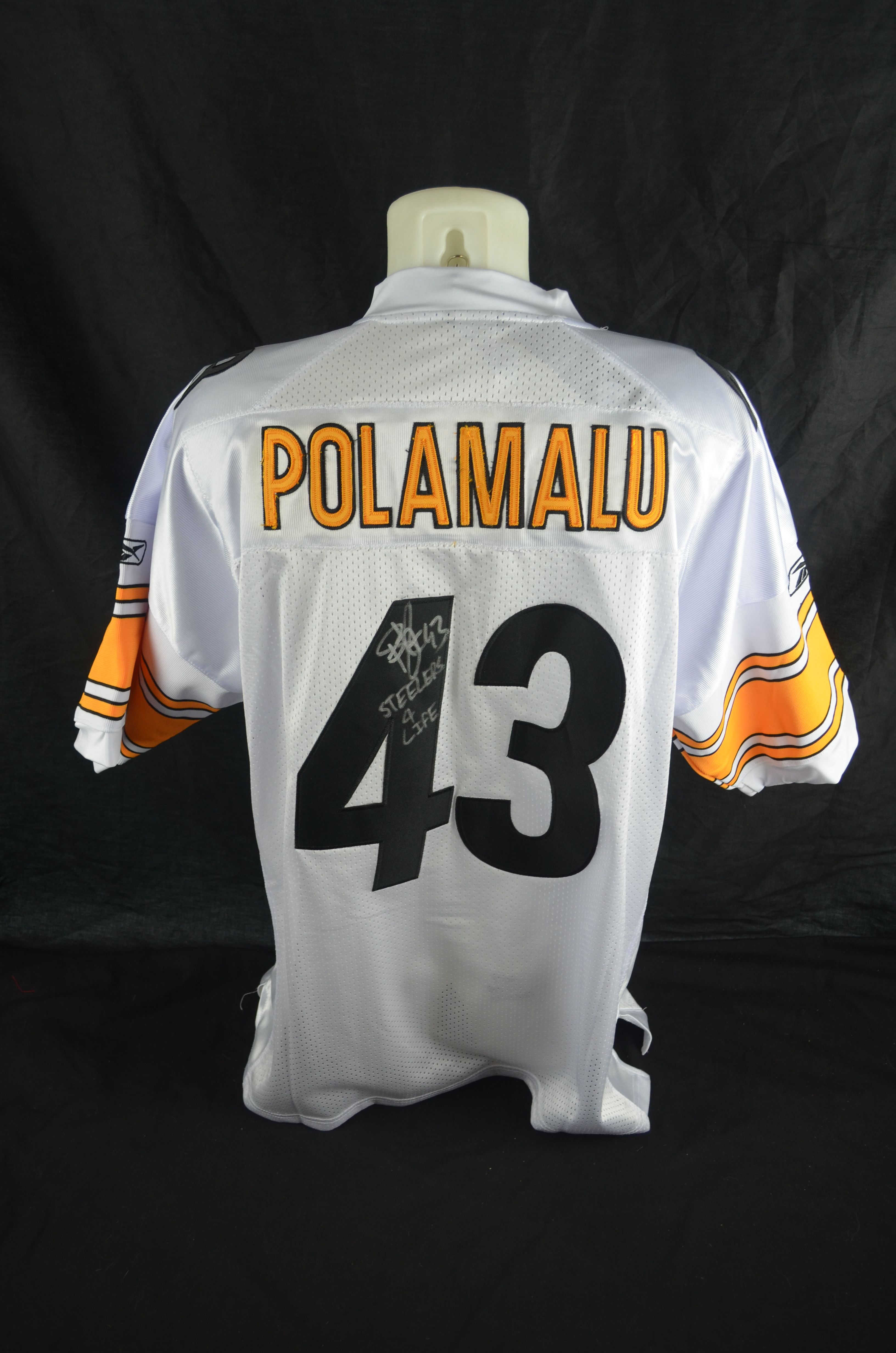 Lot Detail - Troy Polamalu Pittsburgh Steelers Autographed Jersey