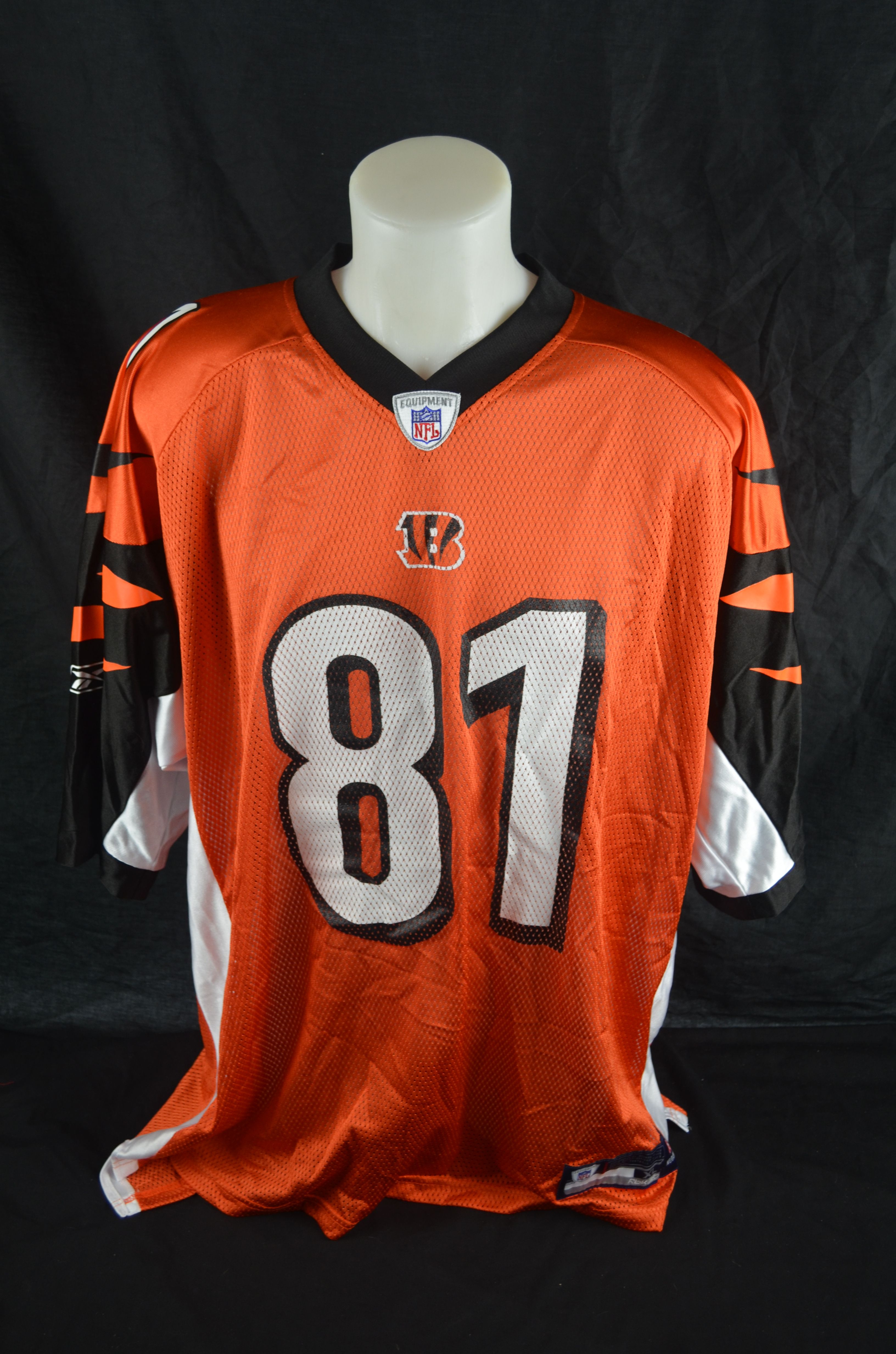 Reebok Terrell Owens Cincinnati Bengals Replica Jersey - Orange