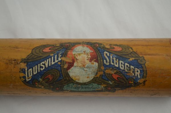 Vintage 1922-25 Hillerich & Bradsby Tris Speaker Decal Bat 