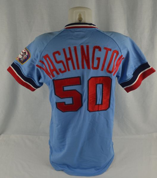 Ron Washington 1980 Minnesota Twins Professional Model Jersey w/Heavy Use