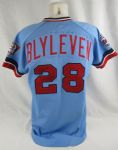 Bert Blyleven 1986 Minnesota Twins Professional Model Jersey w/Heavy Use 