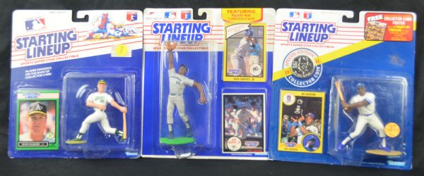 Baseball Lot of 3 Starting Line Ups w/Original Packaging