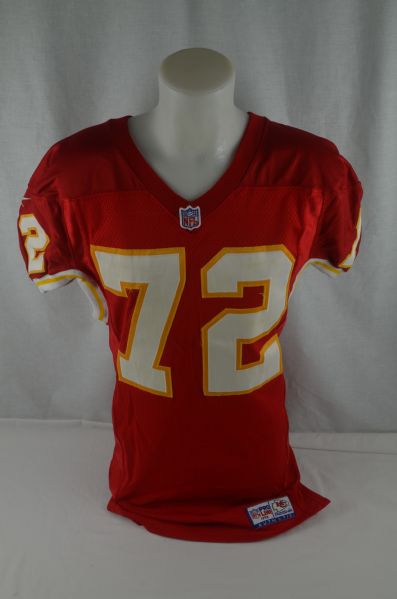 Kansas City Chiefs 1998 Parks #72 Professional Model Jersey w/Medium Use