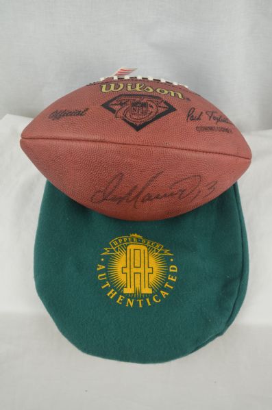 Dan Marino Autographed 75th Anniversary Football UDA