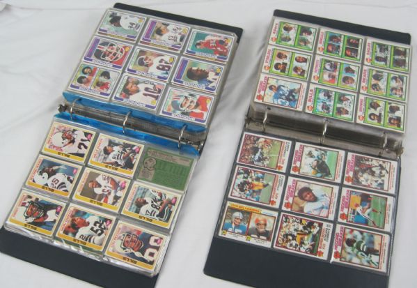 Collection of 3 Partial 1970s Football Card Sets