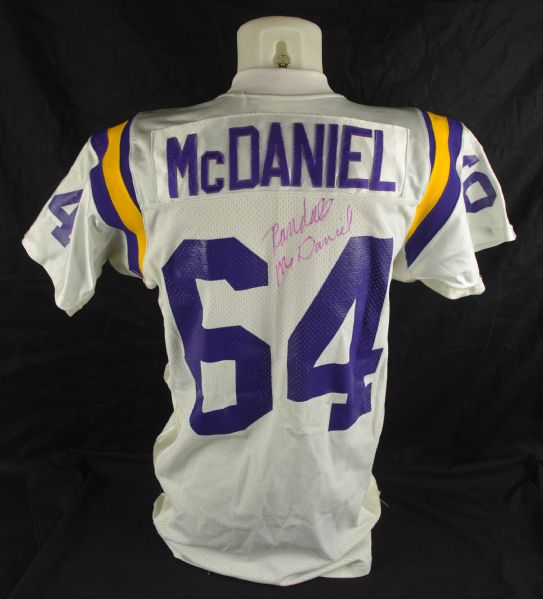 Randall McDaniel c. 1990-1992 Minnesota Vikings Professional Model Jersey w/Heavy Use