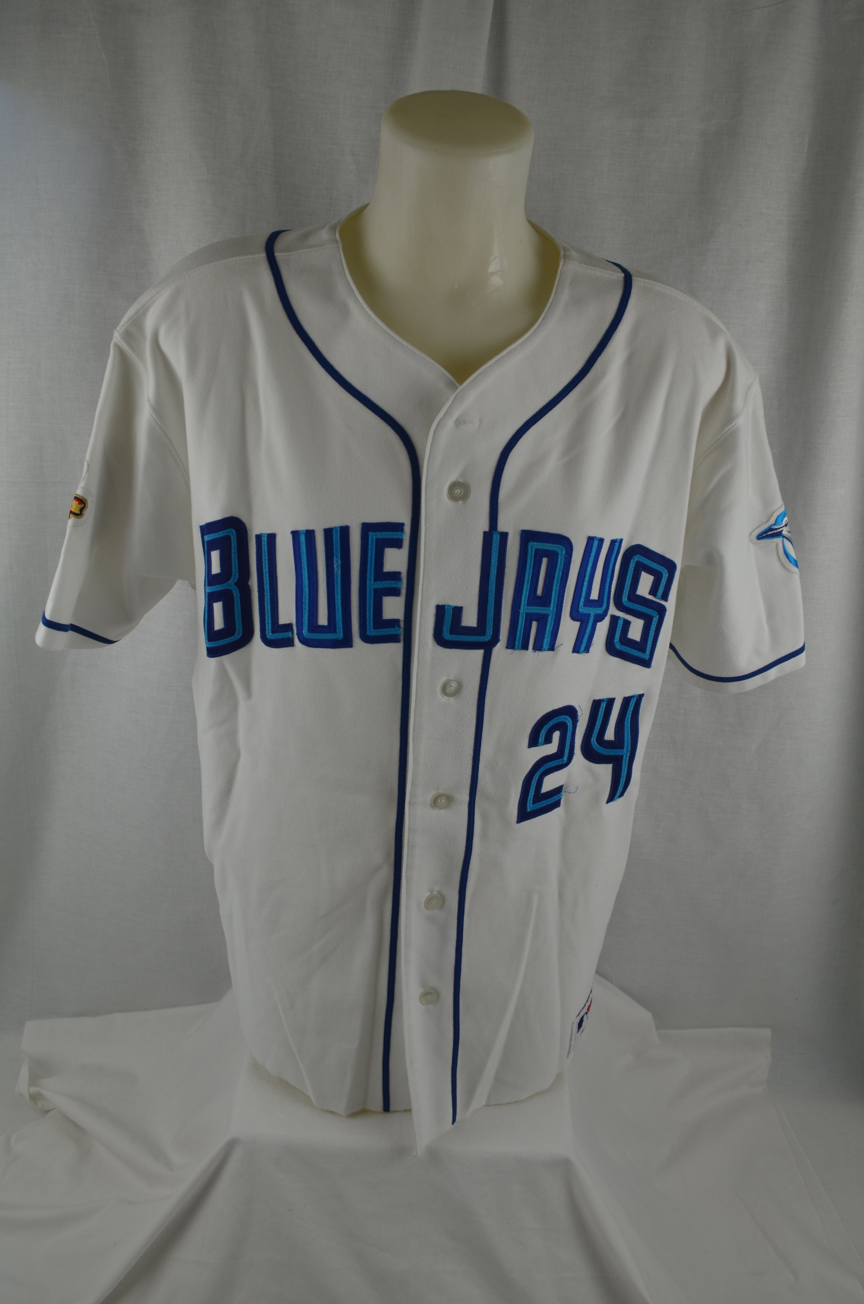 MAJESTIC  SHANNON STEWART Toronto Blue Jays 1999 Throwback Home